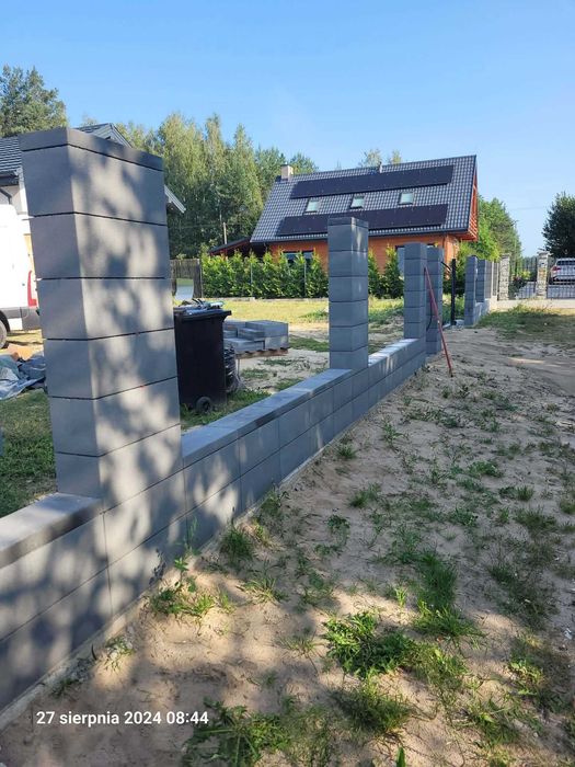 Montaż i wykonanie ogrodzeń.