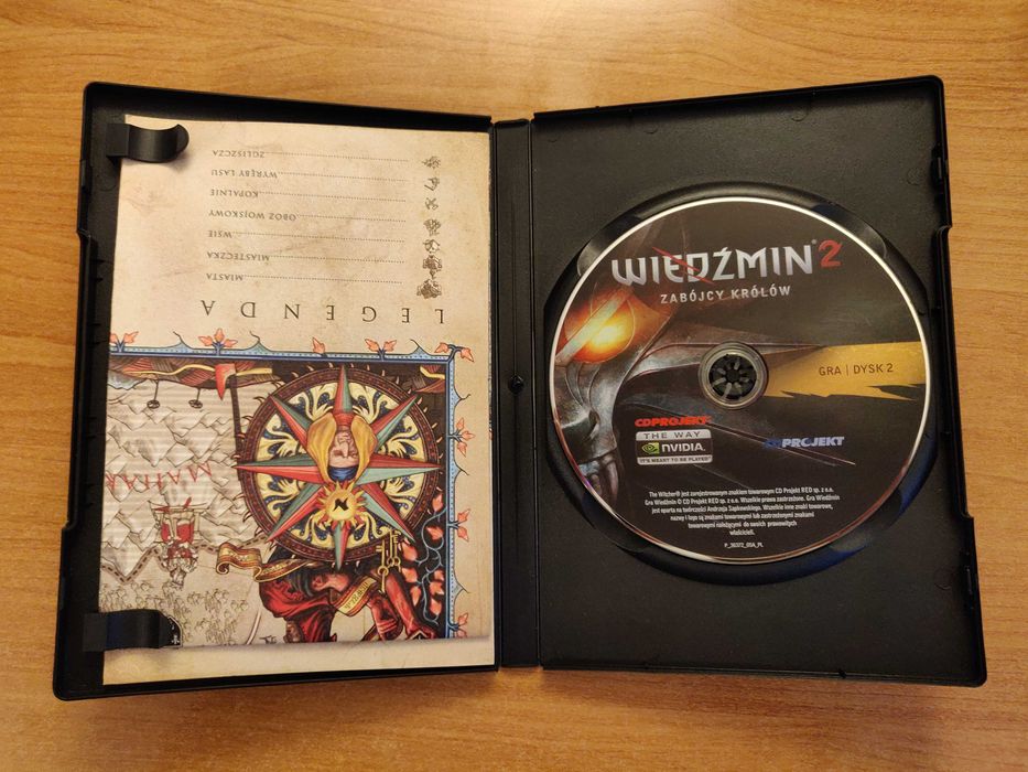 Wiedźmin 2 Zabójcy Królów Premierowe Zestaw Kolekcjonerski PL PC