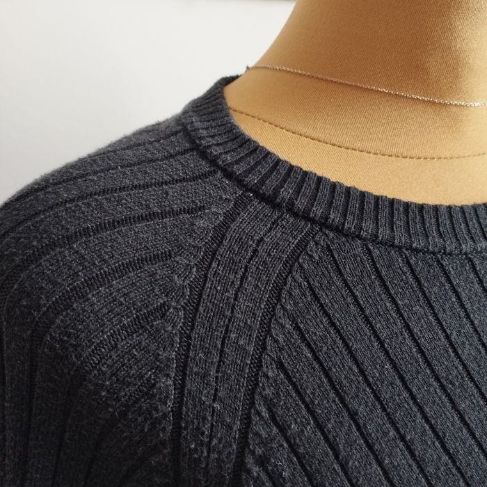 Sweter damski Hound Never Ordinary czarny prążkowany S