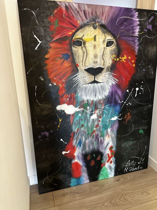 Obraz malowany recznie 160/120cm
