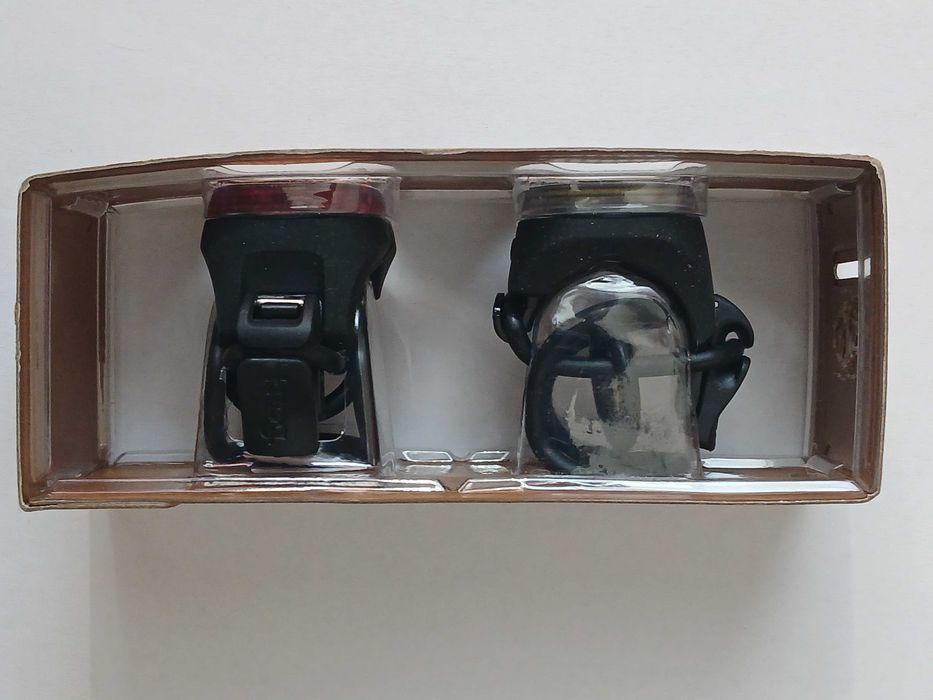 Zestaw lampek rowerowych Knog Blinder Mini Twinpack -Square*nowe