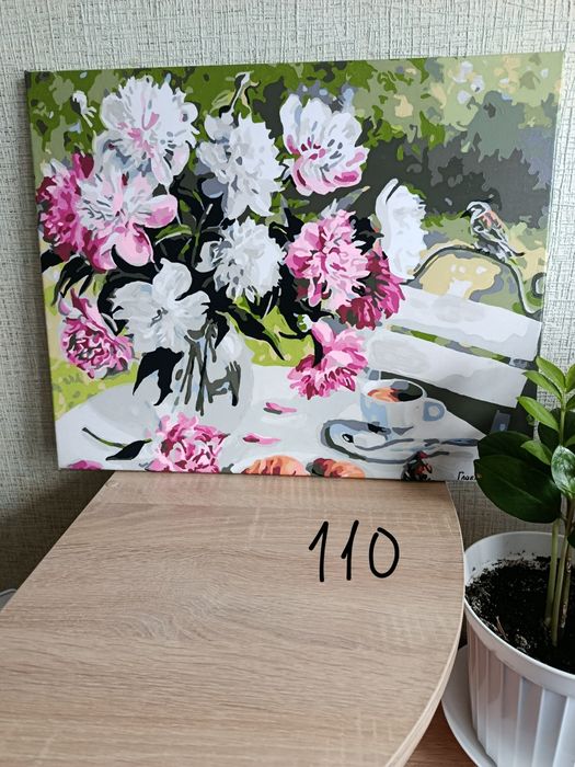 Продам картины по номерам,нарисованные.