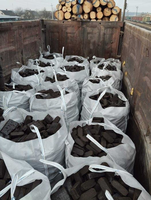 Brykiet torfowy opałowy PREMIUM – Big Bag / paleta 1000kg, od 22t