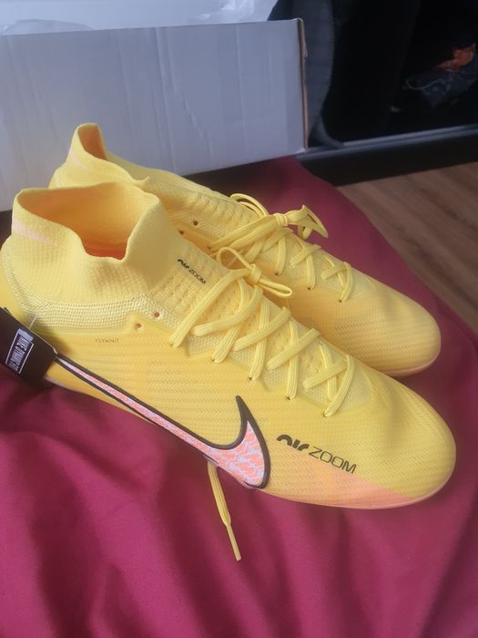 Buty piłkarskie Nike Zoom Superfly 9 Elite Sg Proac Żółty