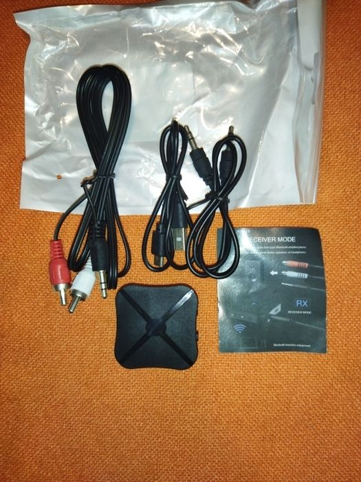 Аудиоприемник KN319 Bluetooth 3,5 мм аудио 2 в 1 адаптер