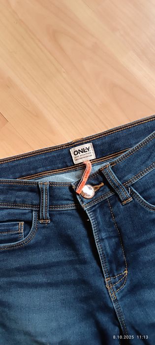 Jeansy rurki Only dla niskiej S