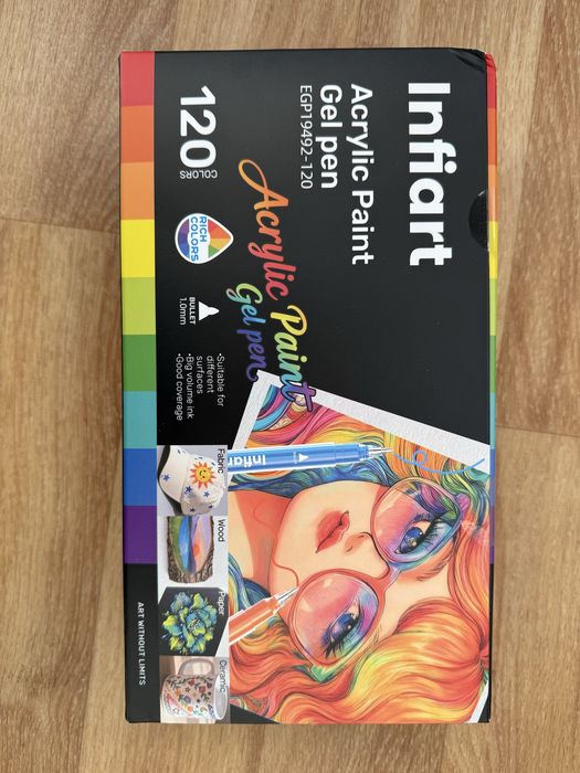 Акрилові ручки INFIART 120