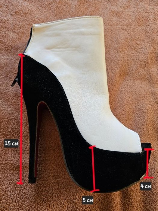 Ботильони, черевики, ботинки, взуття для танцівниць, стрипи,