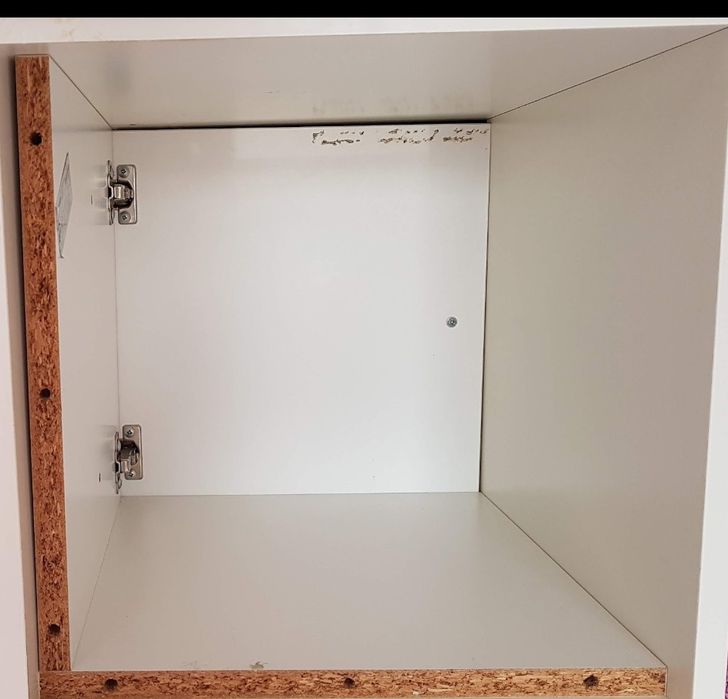 Armário porta para colocar nas estante Cubos (vermelho)