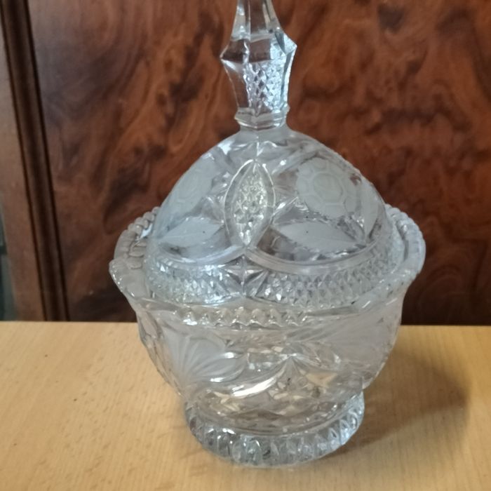Cukiernica kryształowa vintage