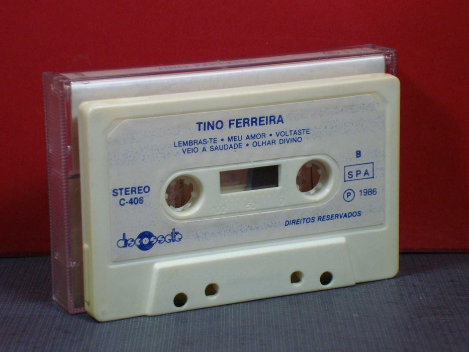 Tino Ferreira - Fados / Cassete / VG Plus