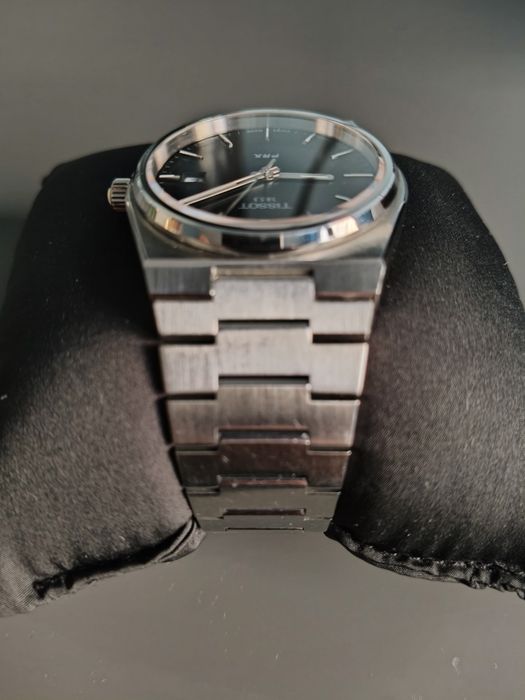 Tissot PRX 40mm “Black” - bardzo dobry, stan z pudełkiem