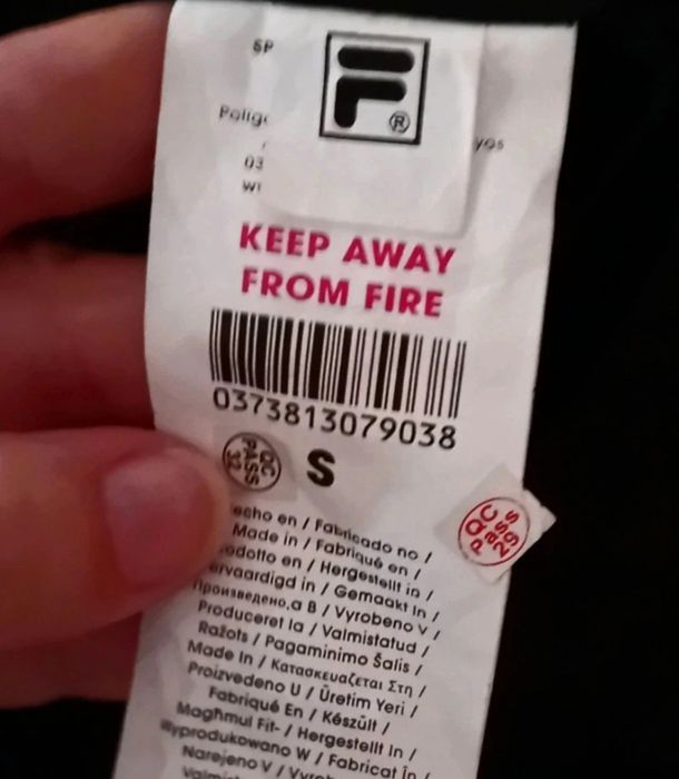 Calções desportivos Novos FILA S