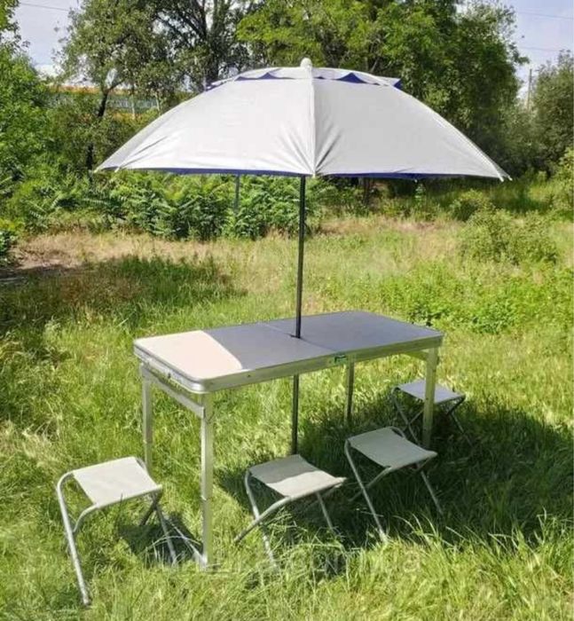 Стол раскладной + 4 стула , стол усиленый