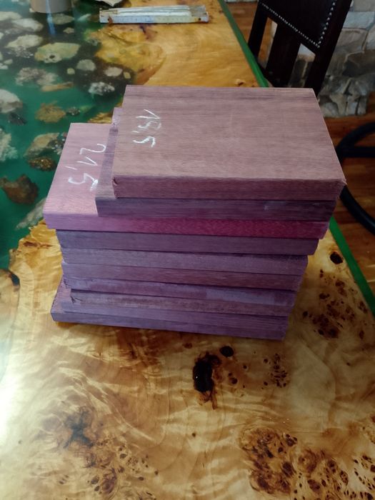 Mahoń deski ponad 1 m2