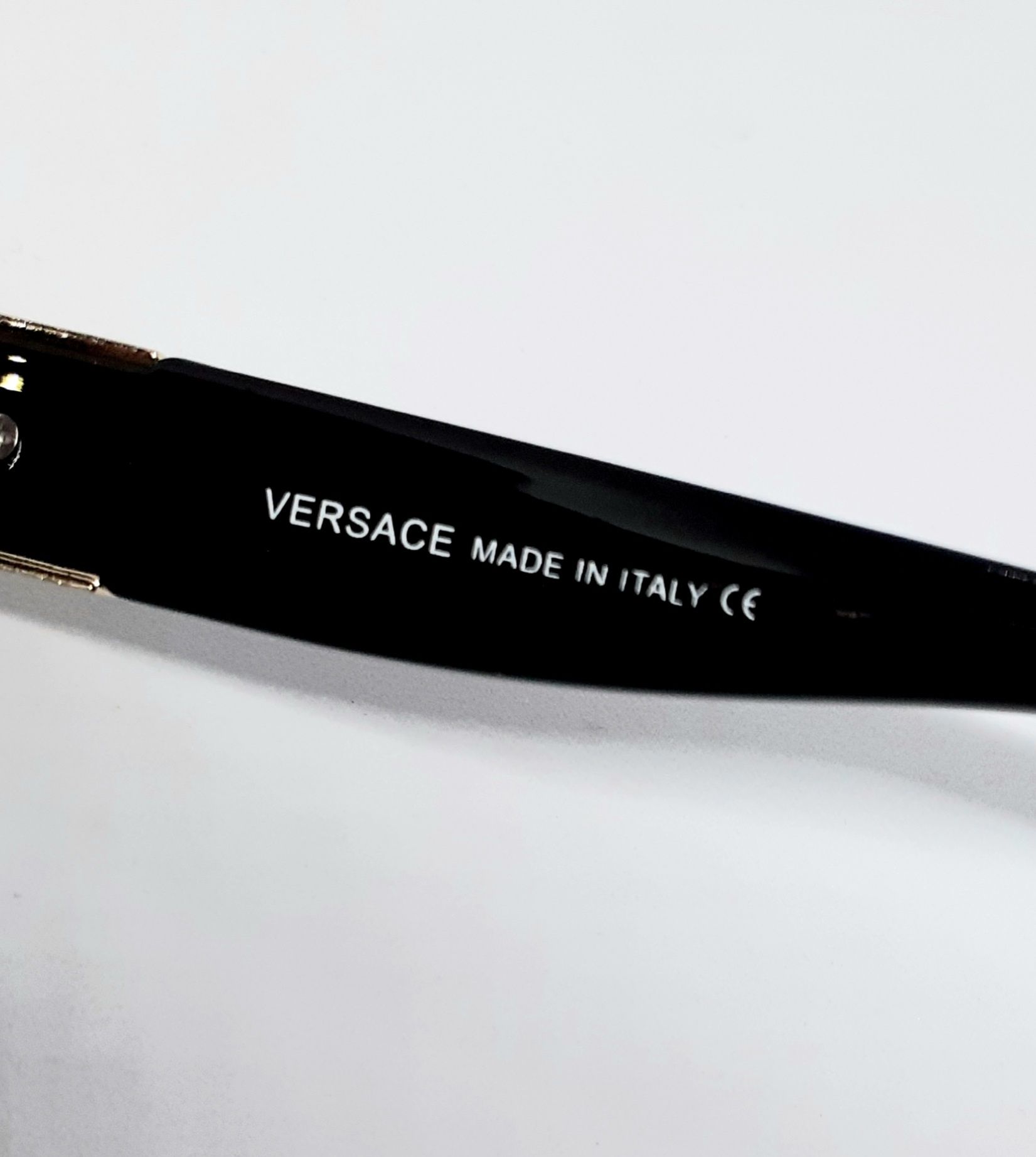Мужские стильные Versace черные с градиентом очки в чёрном металле: 650 ...