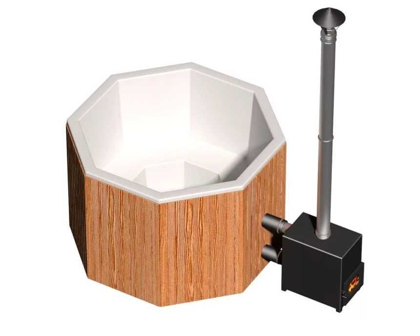 Купіль/чан на дровах Ельбрус