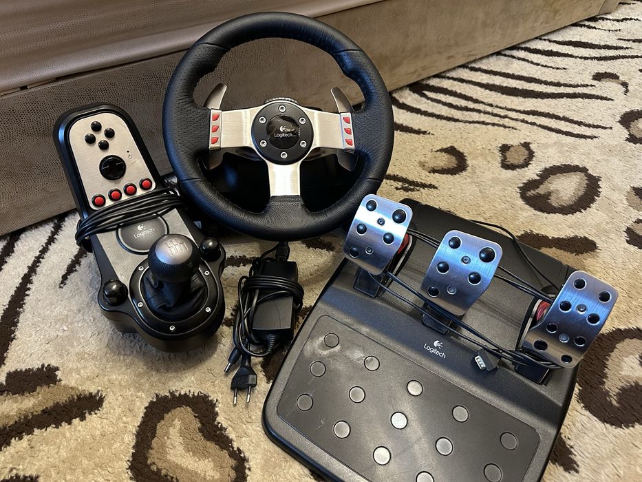 Ігрове кермо Logitech g27 з кпп