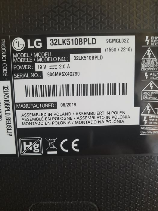 Tv led LG praticamente nova