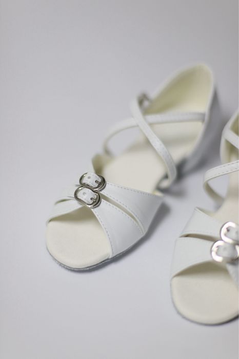 Дитячі туфлі для бальних танців блок-каблук