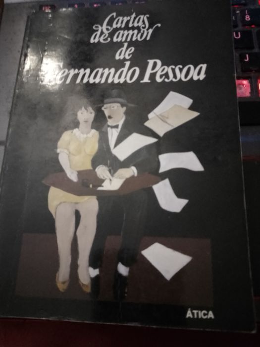 Cartas de amor de Fernando Pessoa-Àtica-1990-10E -Tubo fio 2E Desde 2E
