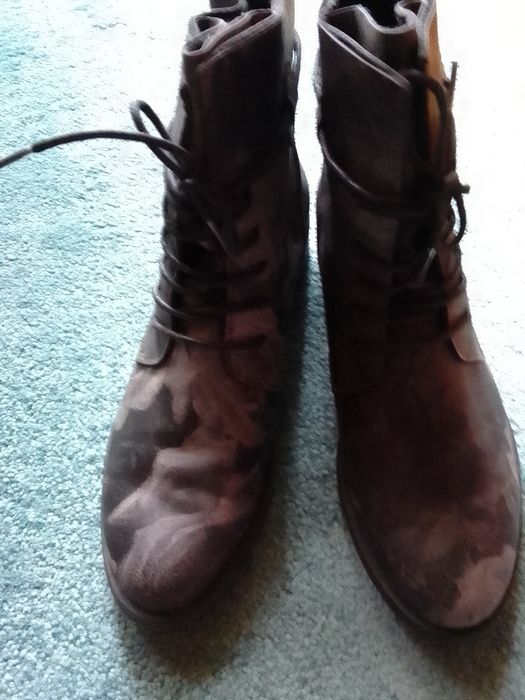 Botki skórzane Venturini