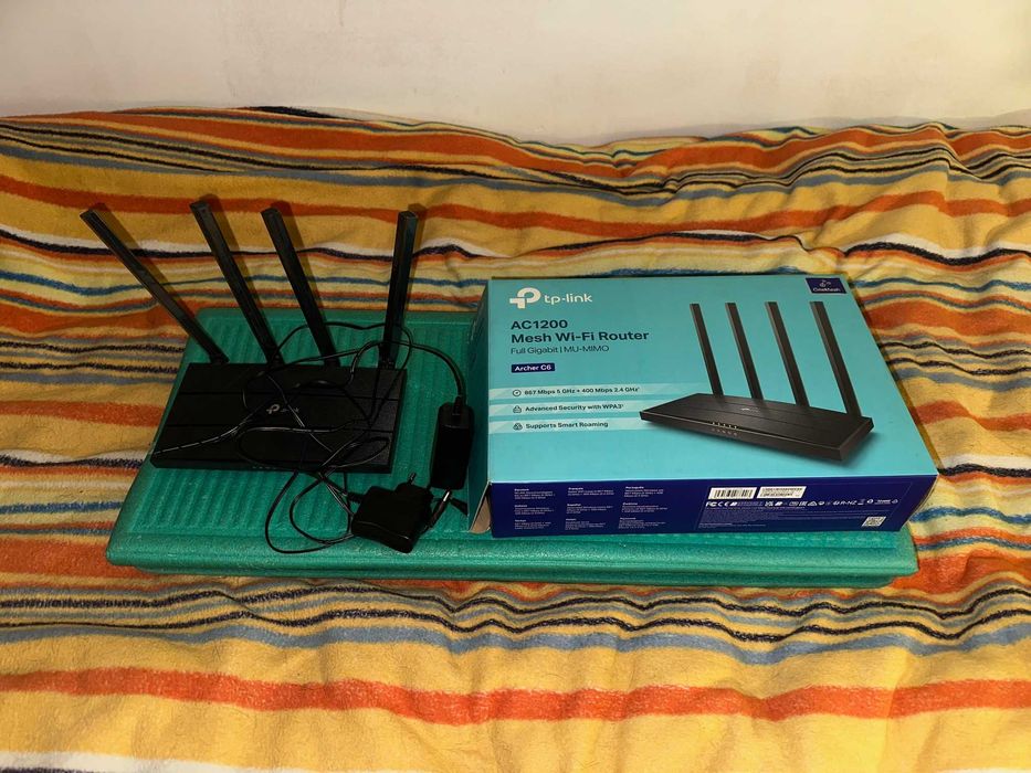 Router wi-fi  mesh ac1200  tp link 867mbps 5 ghz