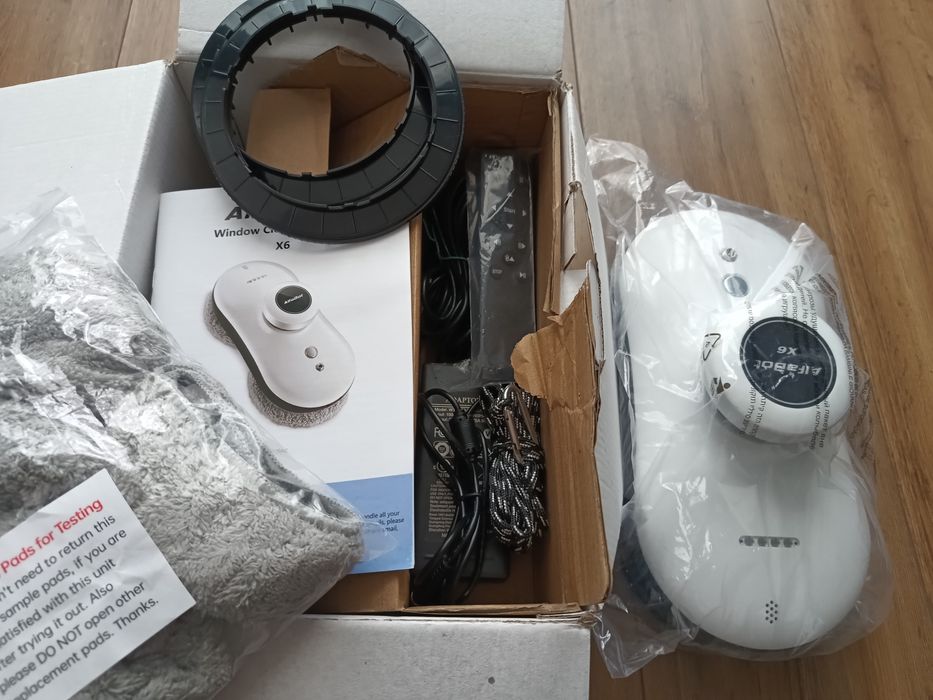 Robot automatyczny do mycia okien i szyb Alfabot X6