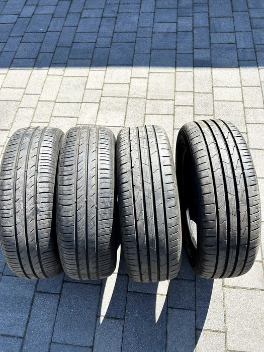 Opony lato 4 szt. 185/60/15, 2xHankook dot 2122, 2xKuhmo dot 5020