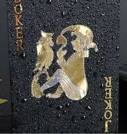 Lote 3 baralhos cartas metalizados oferta de portes