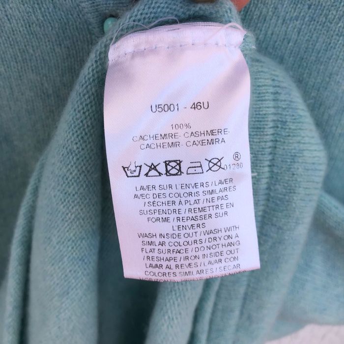 Camisola 100% Caxemira azul Caroll S