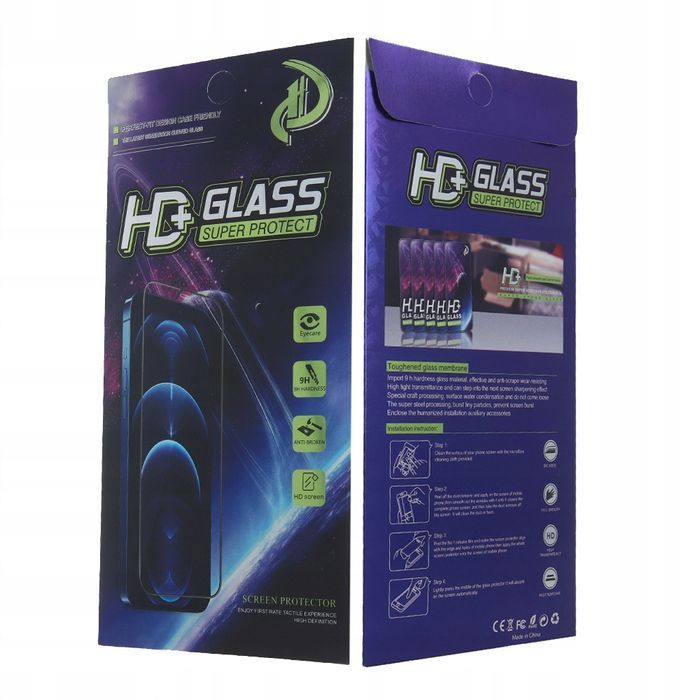 Szkło Hartowane Hd+ Glass Super Protection Do Iphone 12 / 12 Pro