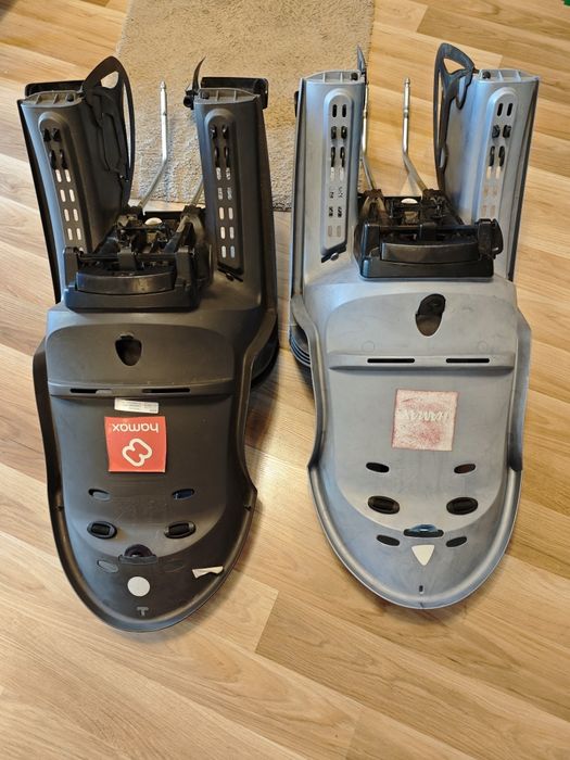 Hamax siesta fotelik rowerowy (szary -niebeska wkładka)