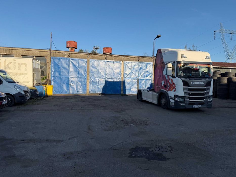 Warsztat 3 stanowiskowy z parkingiem do wynajęcia
