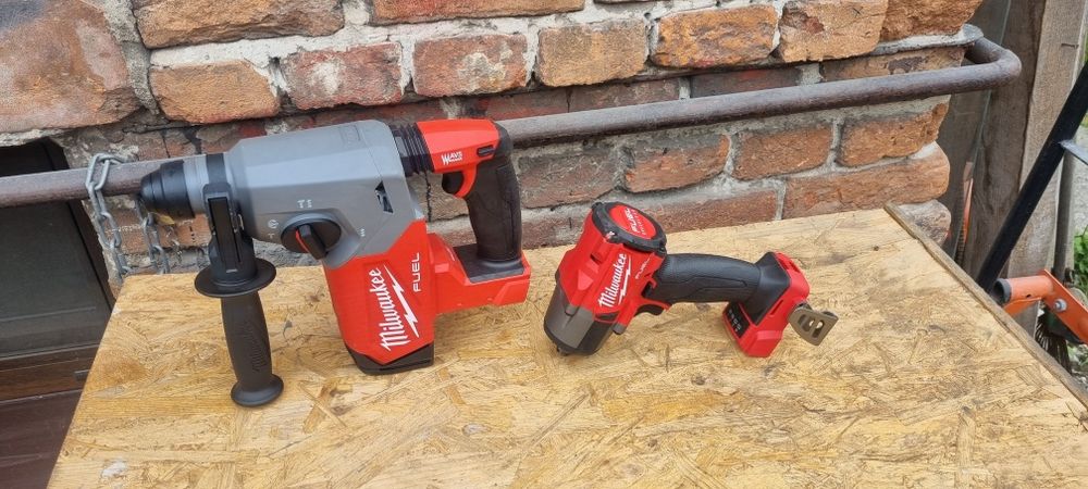 Fabrycznie nowa mlotowiertarka Milwaukee m18 onefh komplet 6.0