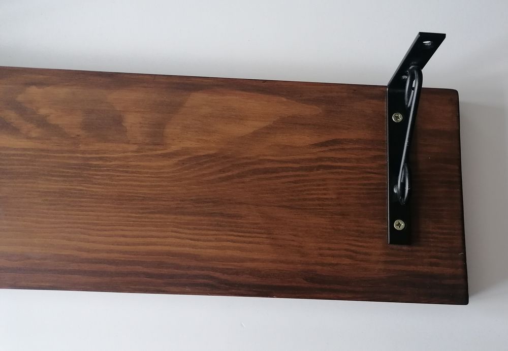 Parapet/półka drewniana 70 cm. x 20 cm., grubość deski 2,8