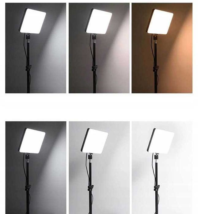 Lampa Studyjna Do Zdjęć 240LED ze Statywem + Pilot Profesjonalna