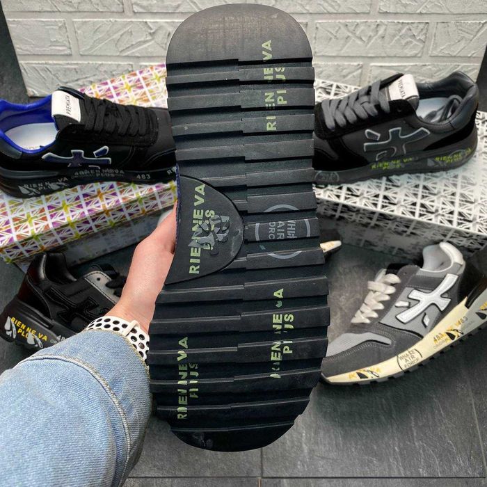 Кросівки PREMIATA Black/Blue 43 (27.5 см) / 44 (28 см)