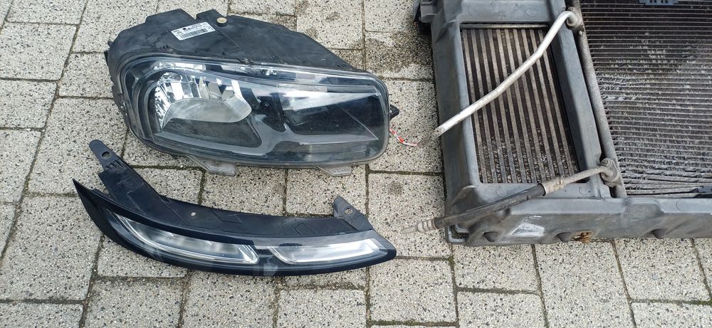 Zderzak przód maska pas chlodnice lampa błotnik  citroen c4 cactus