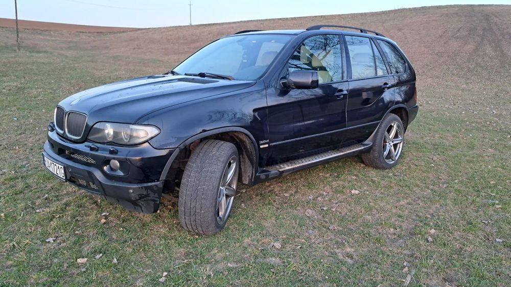 BMW X5 BMW X5 E53 3.0d 218KM • 2006 • Panorama • Skóra • Hak