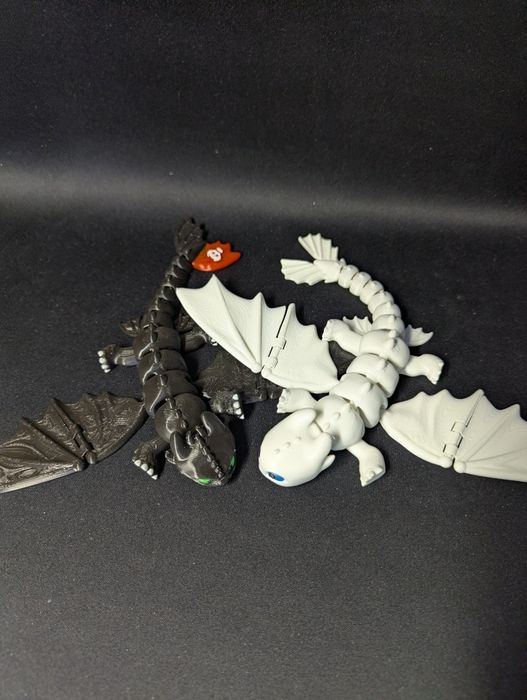 Колекційний Набір: Нічна та Денна Люті — Легендарна пара драконів (3D