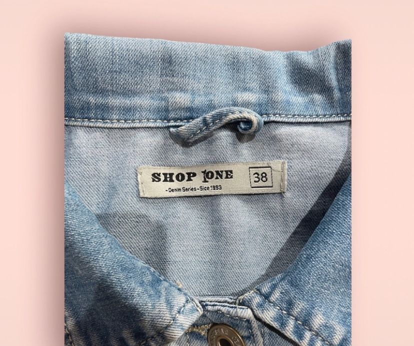 Blusão/casaco de ganga