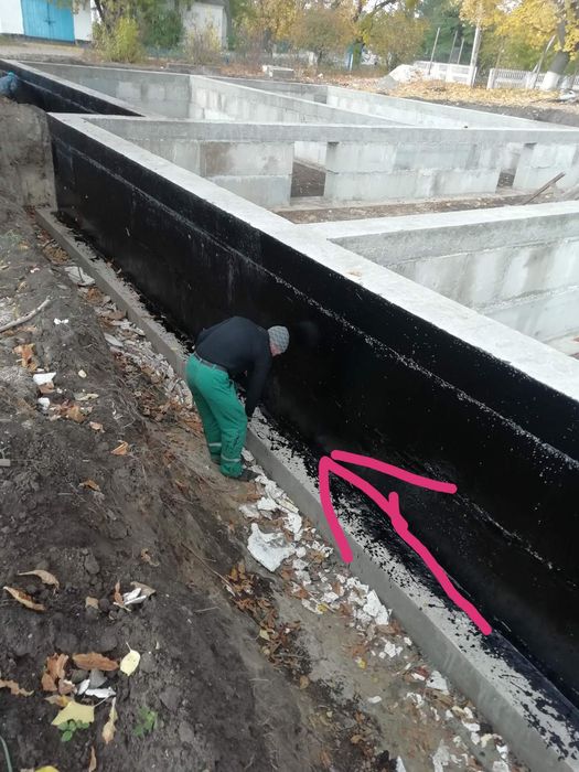 Фундамент  будинків  робота з  матеріалами 80$