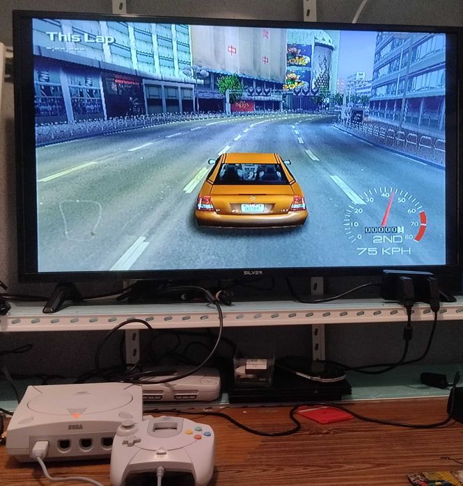 Cabo AV para Sega Dreamcast - Novo e Lacrado