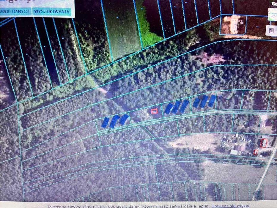 Działka na sprzedaż 1000 m² przy lesie - Widok 4