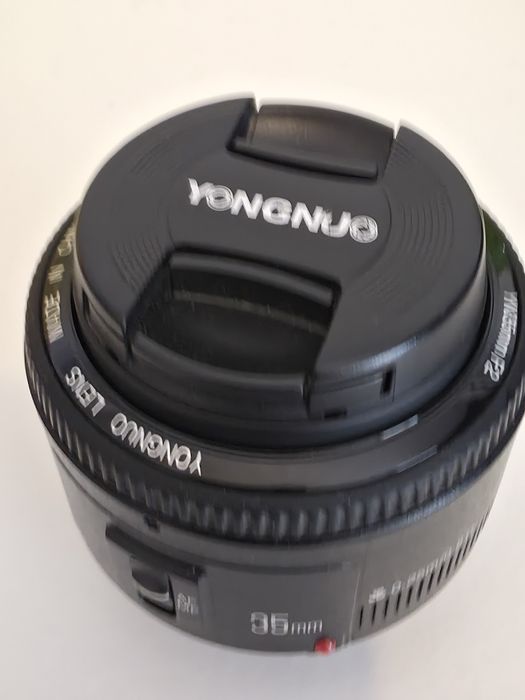 Yongnuo 35mm f/2 para Canon EF – Como Nova