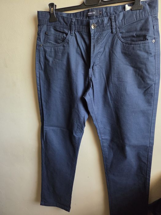 Spodnie męskie, granatowe