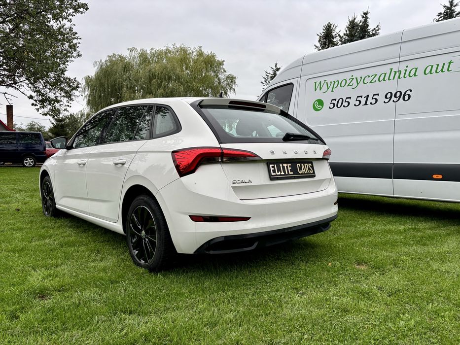 Wynajem skoda scala 1.6 tdi bardzo ekonomiczna