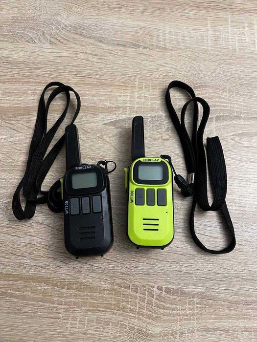 Krótkofalówki USB Forclaz WT100 – zestaw 2 szt., idealny stan