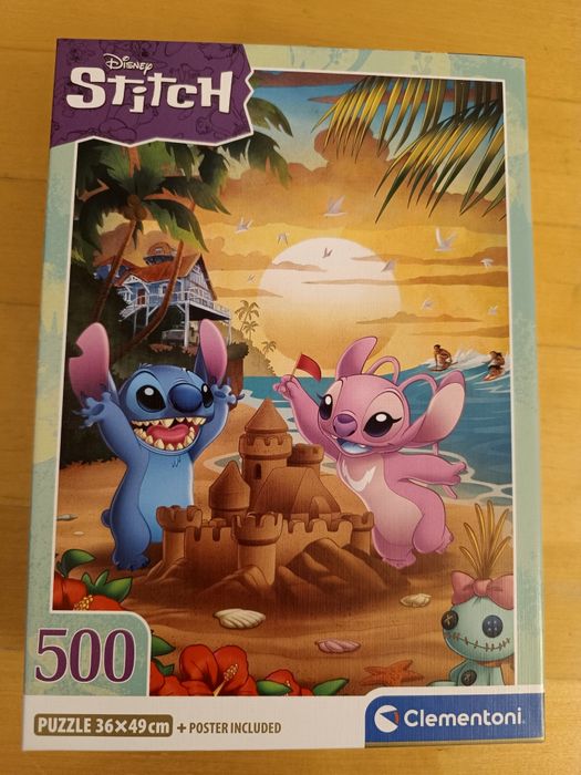 Puzzle Clementoni Stitch 500 elementów